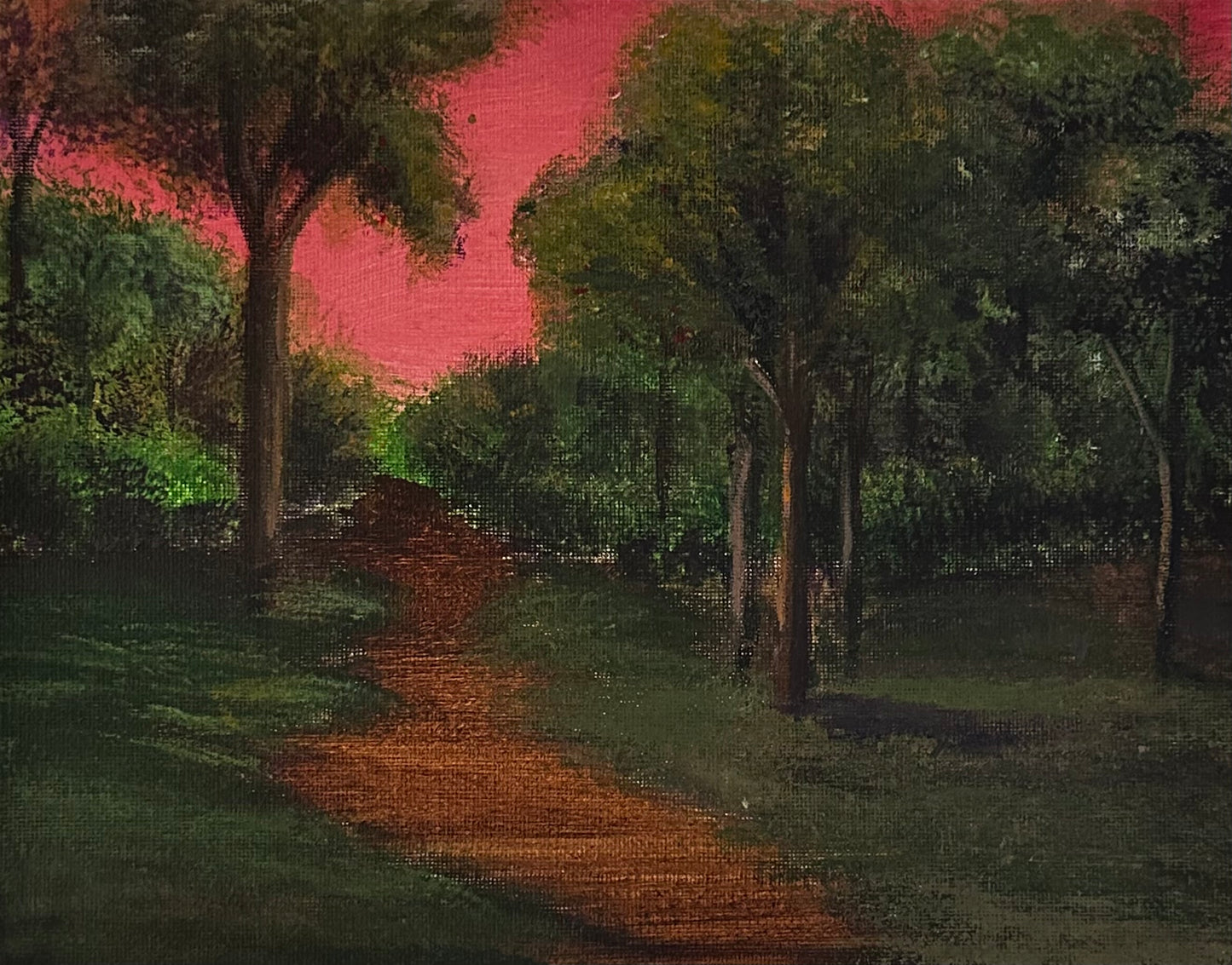 Acrylic Landscape 5x7 Print