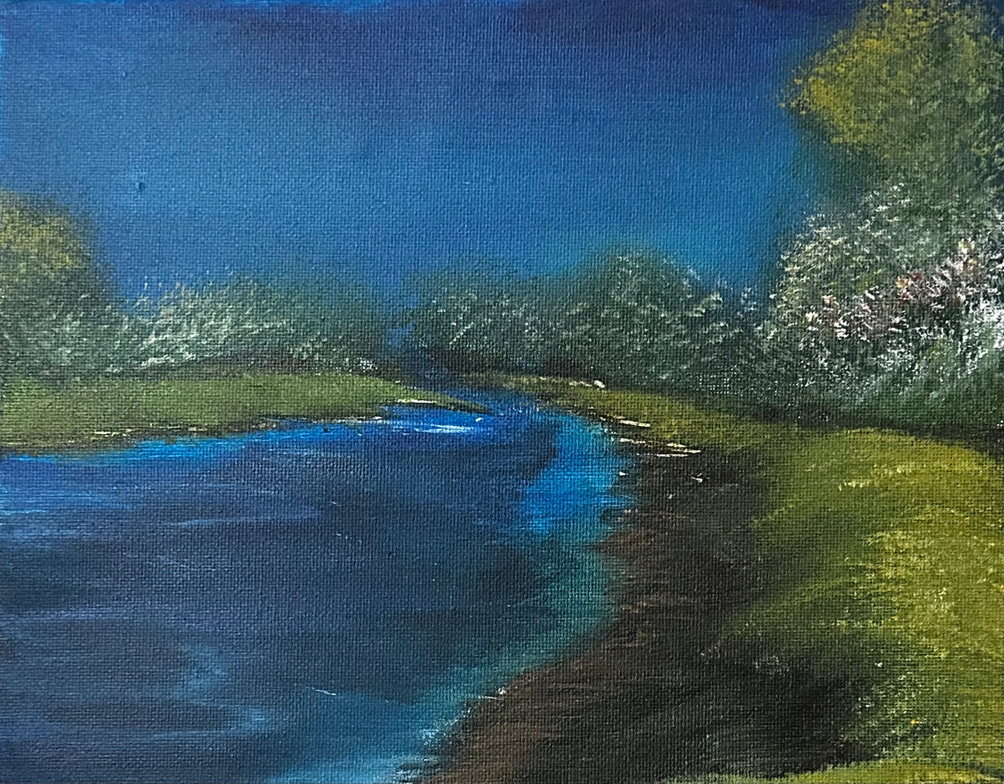 Acrylic Landscape 5x7 Print